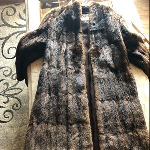 VINTAGE DUPLER’S fur coat